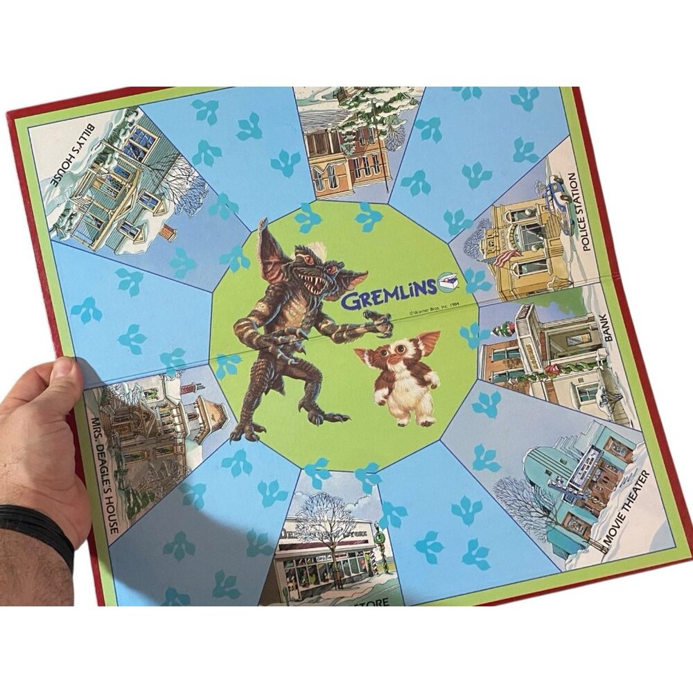 1984 Gremlins Board Game by Golden 100% Complete Unused & Unpunched Vintage - Picture 4 of 11